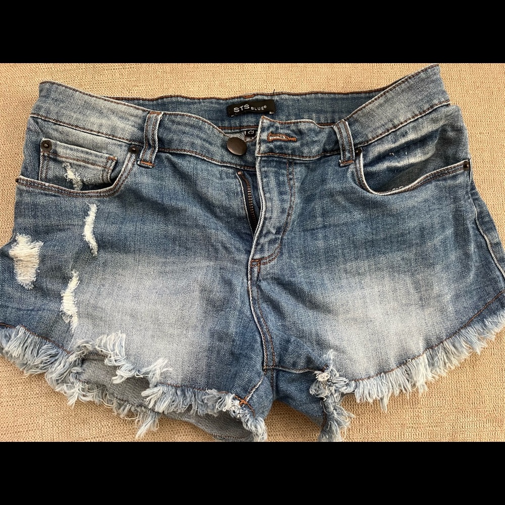 Denim shorts